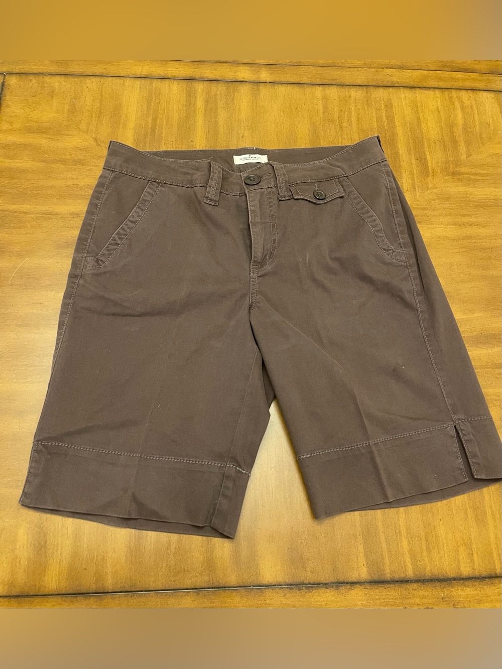 Z. Cavaricci Vintage Brown Flat Women's Shorts